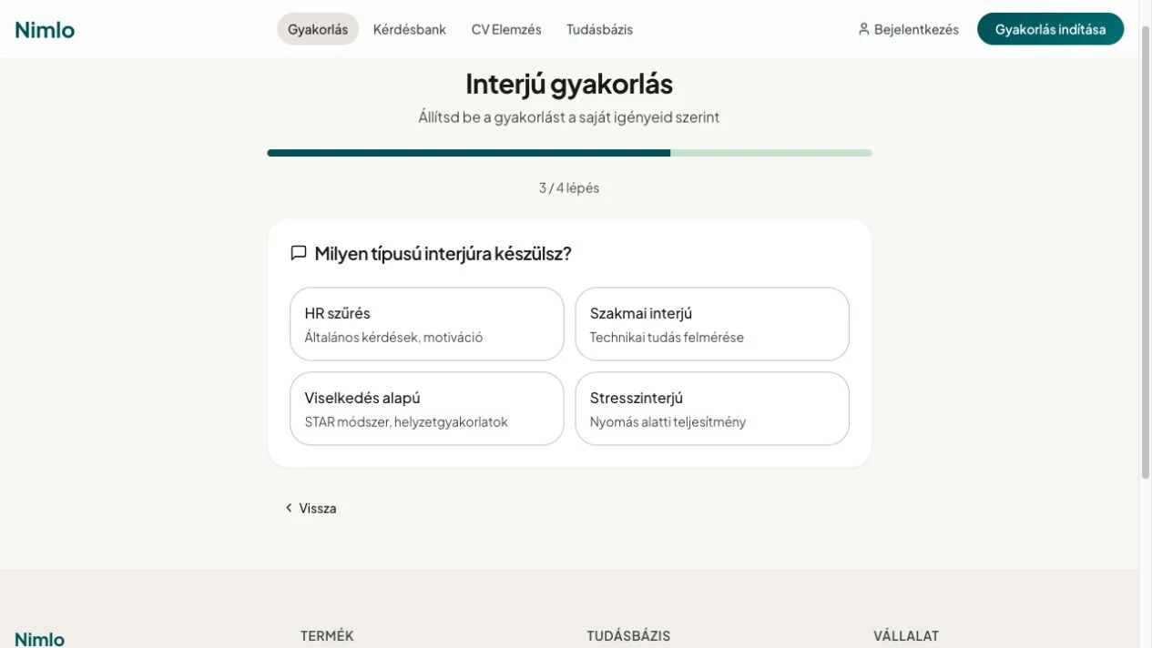 Nimlo — Interjú összeállítása